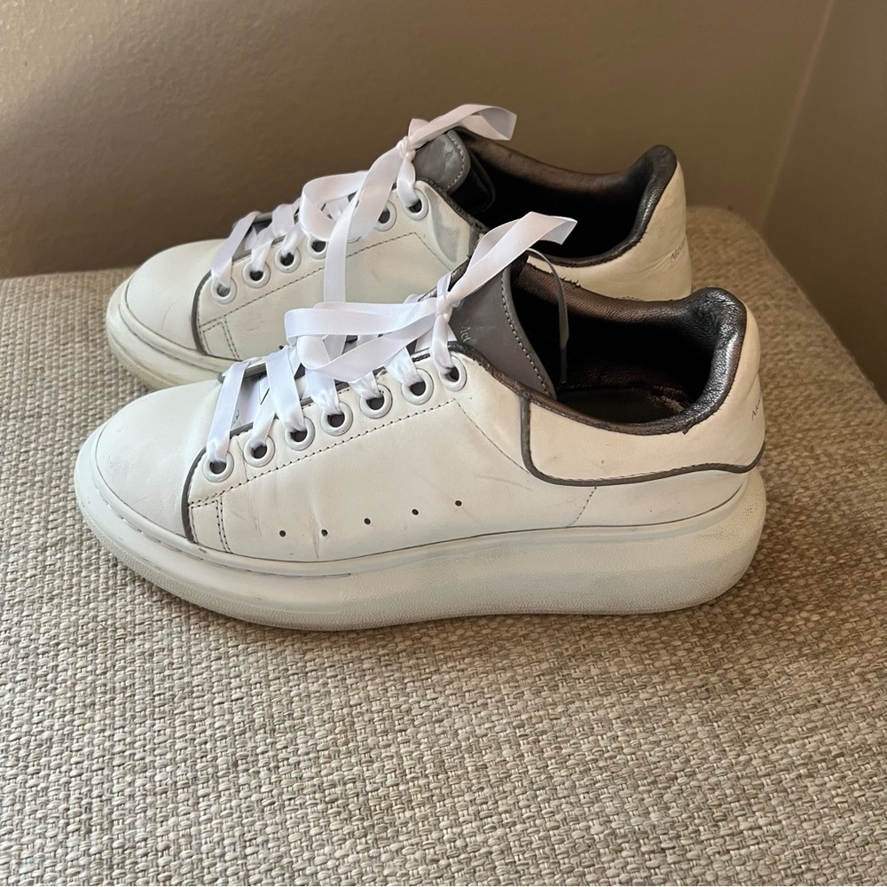 Authentic Alexander McQueen Oversized Platform Sneakers - Picture 3 of 14